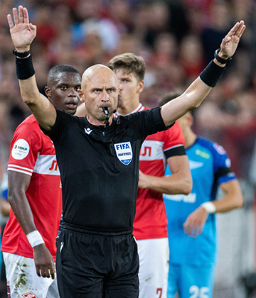 Referee appointment made for the Zenit v Spartak match