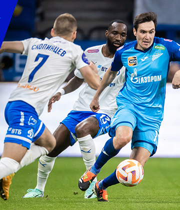 Highlights of Dynamo Moscow v Zenit 