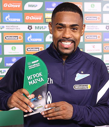 Malcom: “Mantuan is very happy, and I hope he will score even more goals for Zenit”