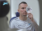 Zenit-TV at the player's pre-season medicals